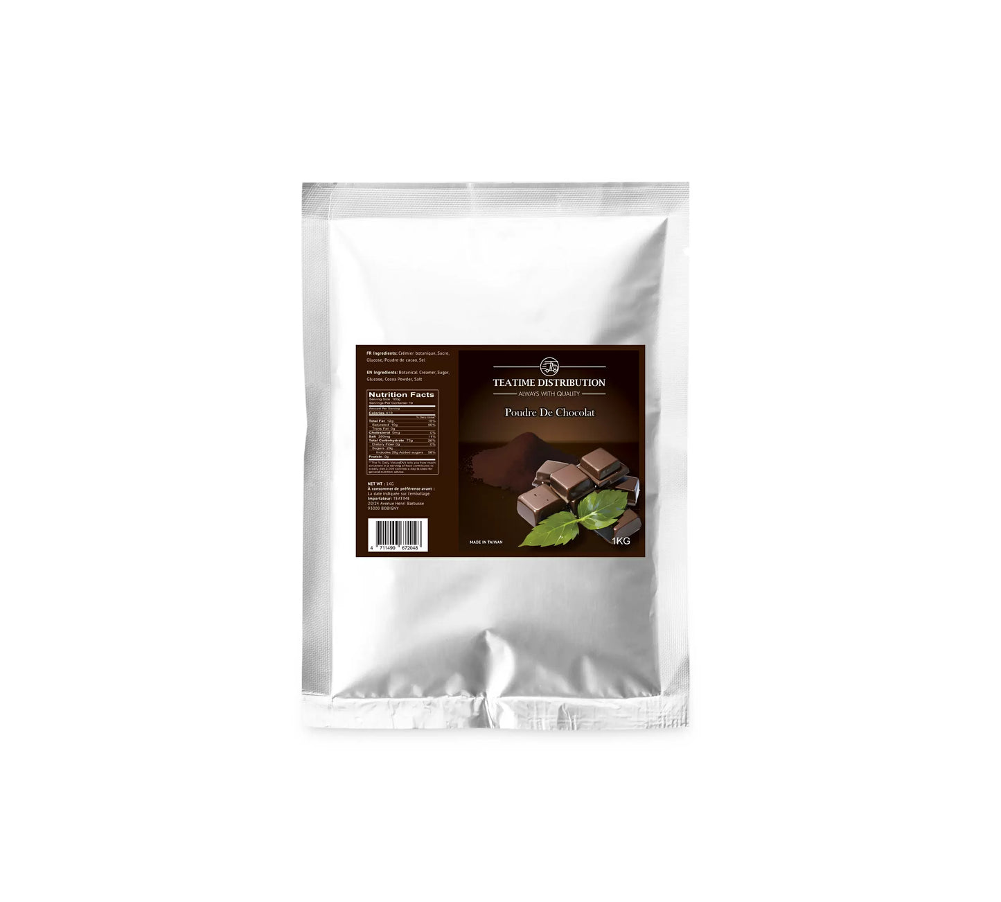 Poudre de chocolat 1KG
