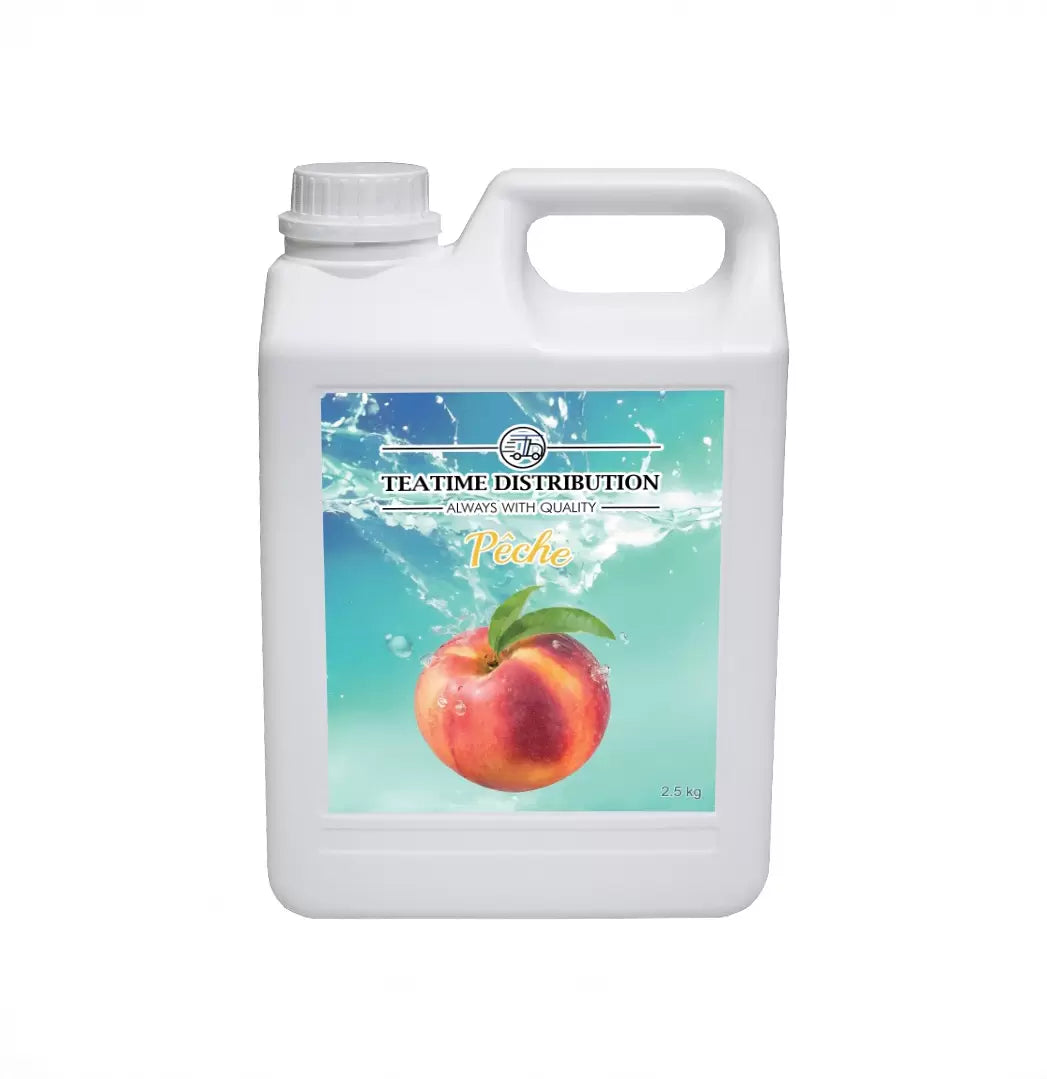 Sirop de pĂȘche 2.5KG
