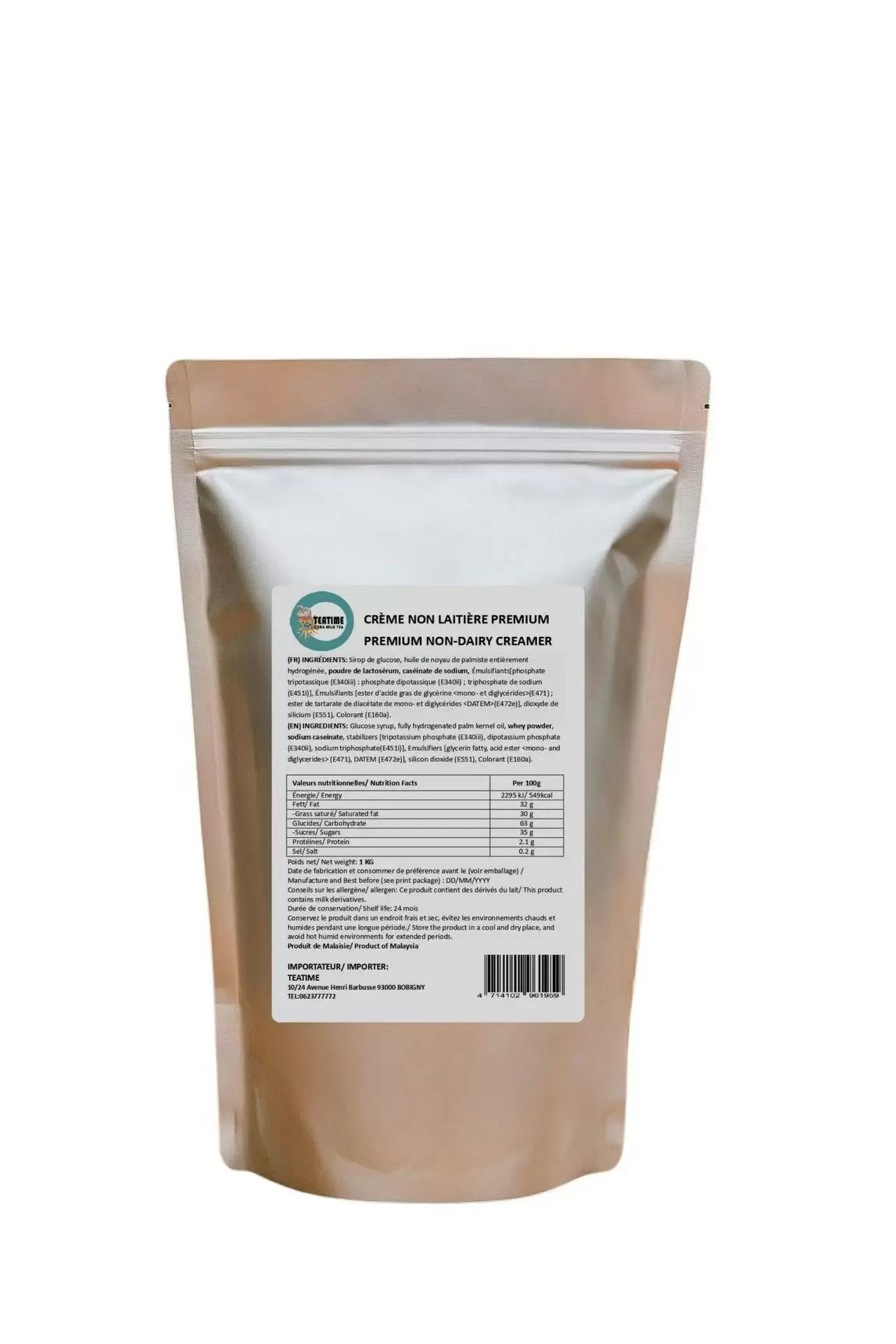 Poudre de Lait Premium Non-Dairy 1KG