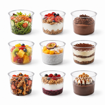 Bol salade ou dessert en PET - 24OZ (≈710ml)