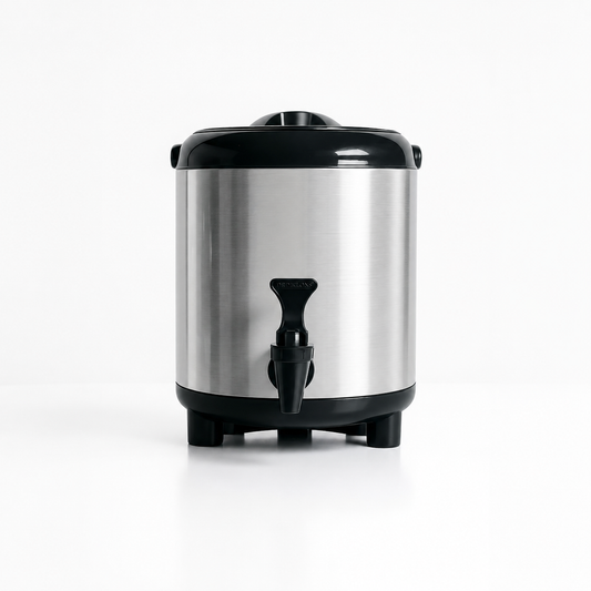 Seau thermos en inox 8L : argenté 1 PC