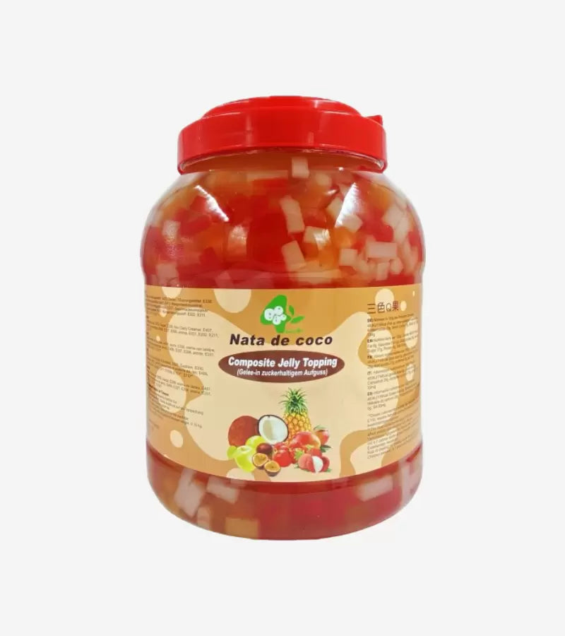 Nata coco- goût multi-fruits 3.8KG