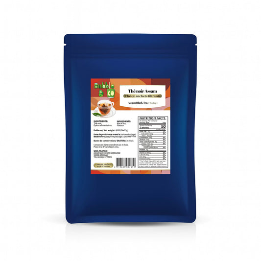 Thé noir assam en sachets filtrants 25g x 24sachets / BAGS