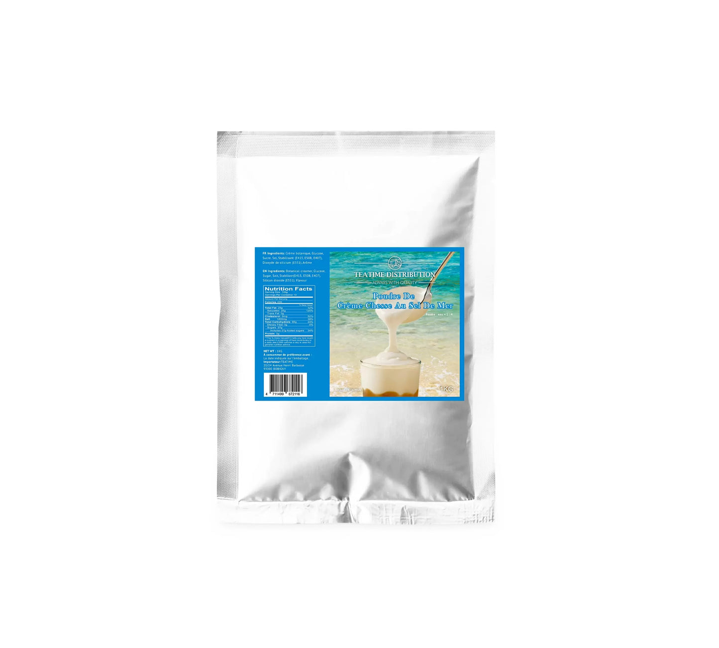 Poudre Cheese Au sel de mer 1KG
