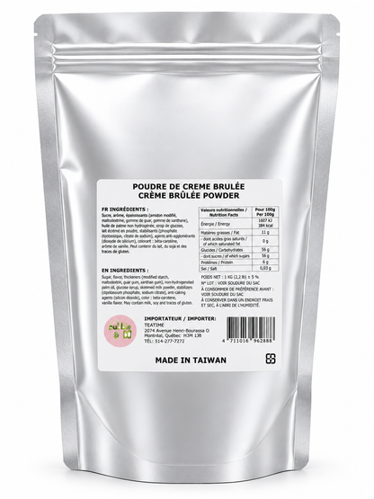 Cold Foam Crème Brûlée - 1kg
