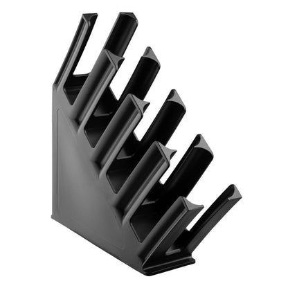 Porte-gobelets en polypropylène noir Kristallon Olympia – 4 emplacements